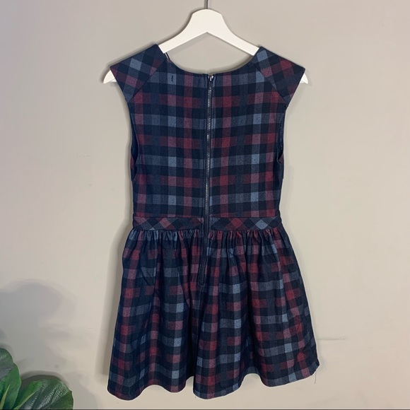 Do&Be Gingham Print Dress - Picture 3 of 5